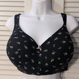 Cacique Lane Bryant Smooth Lightly Lined No Wire Bra 38G